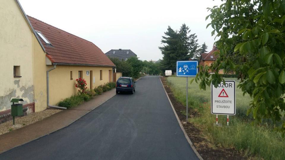 Ulice Na Kopě a 9. května prokoukly