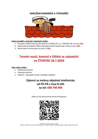 Kominíci a topenářský servis