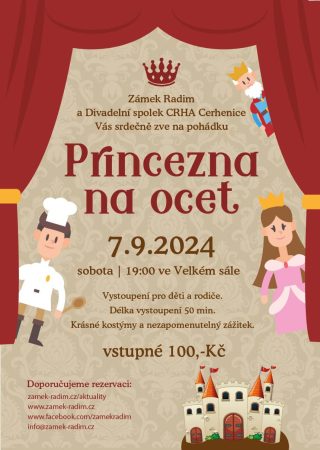 Princezna na ocet vyráží na zámek