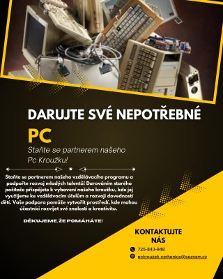 Počítačový kroužek při ZŠ nabízí IT servis