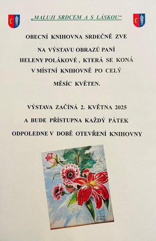 Výstava obrazů Heleny Polákové