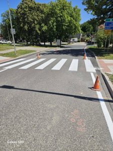 Chodník u sokolovny dokončen a v plném provozu