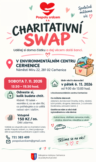 CHARITATIVNÍ SWAP